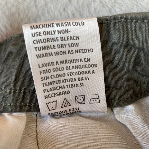 Iron Co. Cargo Pants Men XL Green Gorpcore Pull On Drawstring Leg Stretch NWT - Picture 12 of 12